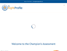 Tablet Screenshot of myrightprofile.com